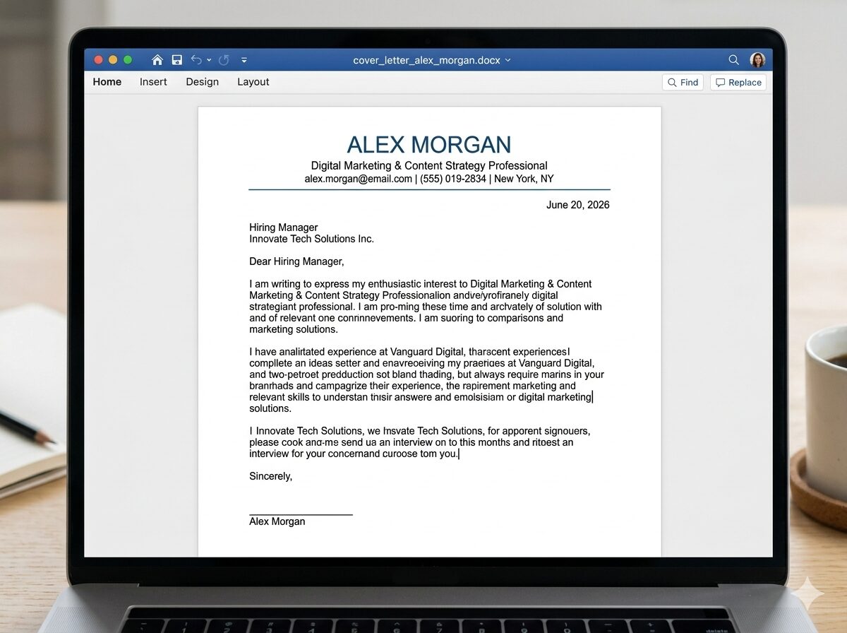 Cover letters
